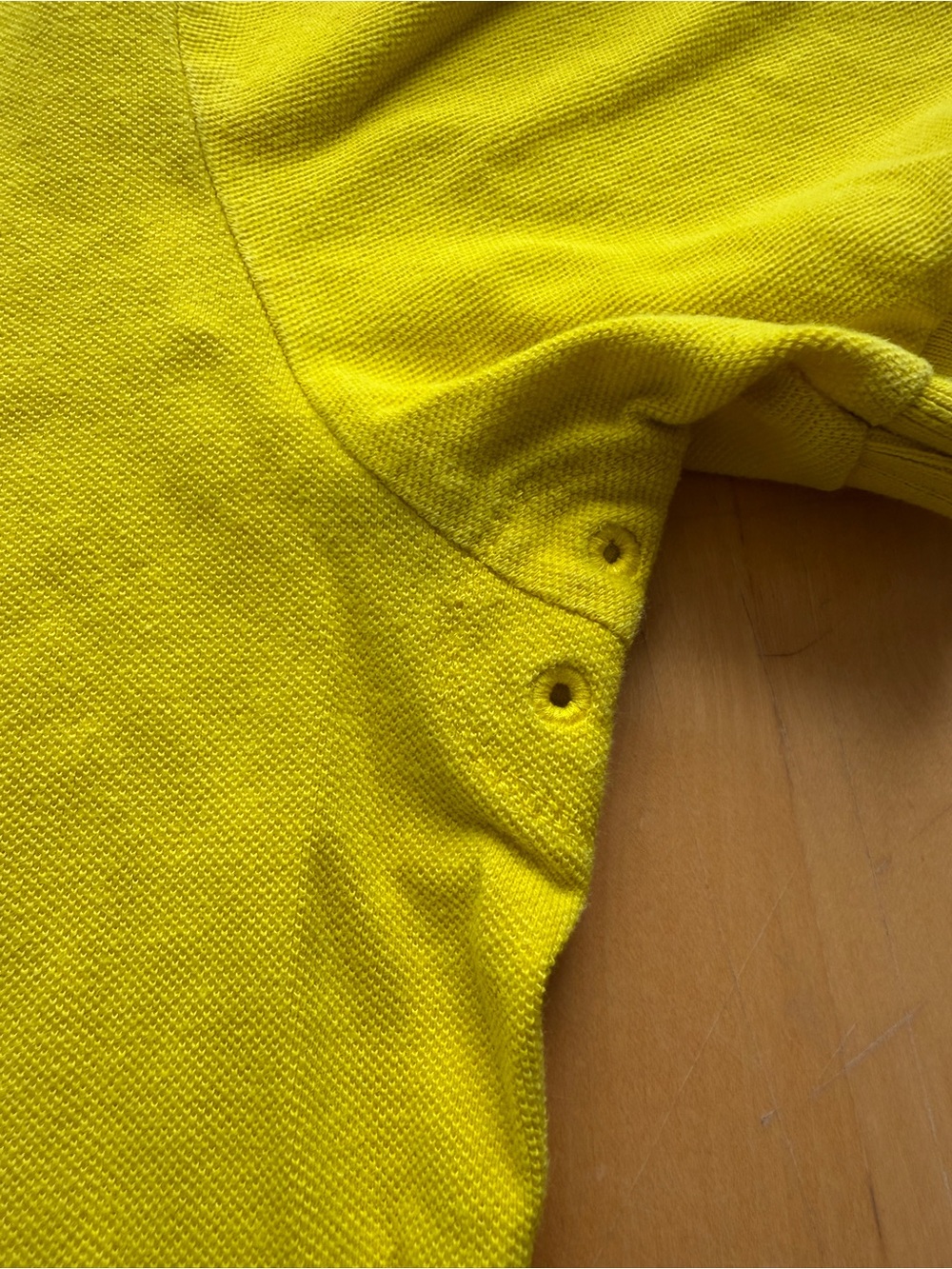 Polo Ralph Lauren Big Pony Yacht Club Polo Shirt XL Yellow Blue Rugby Preppy - Picture 7 of 11
